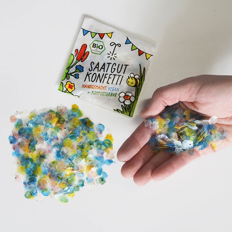 Weihnachtskonfetti Bundle 4x5g - Saatgutkonfetti  data-zoom=